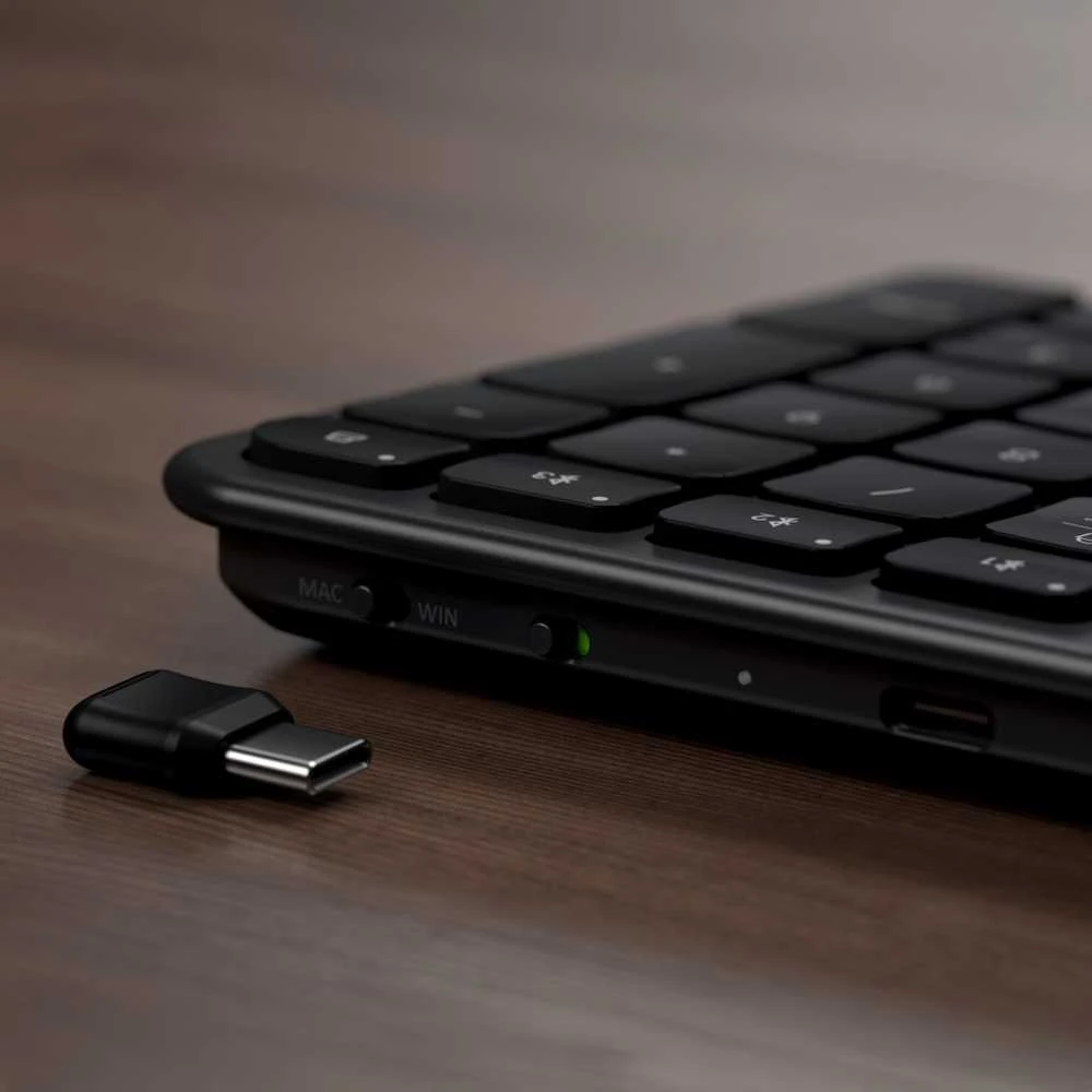 Belaidė klaviatūra QWERTY Satechi Slim EX3 Mac / PC ST-KEX3C-EN juodas