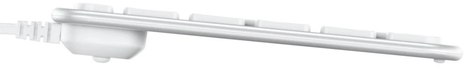 su laidu klaviatūra USB A/USB C QWERTY Dual (Mac/Windows) Satechi Slim LX3 su laidu sidabrinis