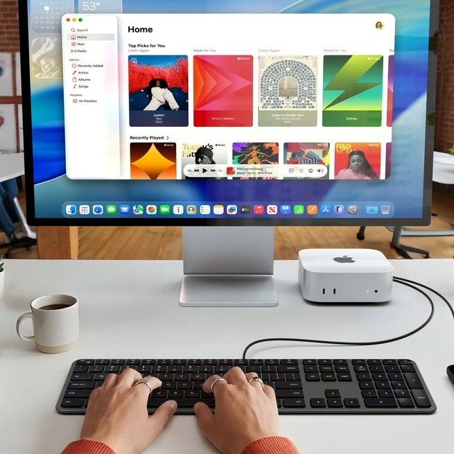 su laidu klaviatūra USB A/USB C QWERTY Dual (Mac/Windows) Satechi Slim LX3 su laidu space juodas