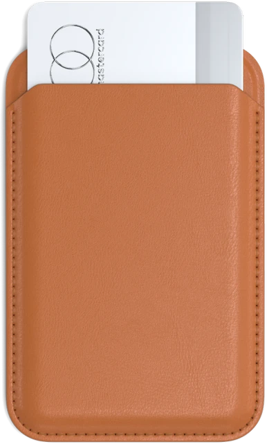Dėklas Satechi Magnetic Wallet Stand - Oranžinis Oranžinis