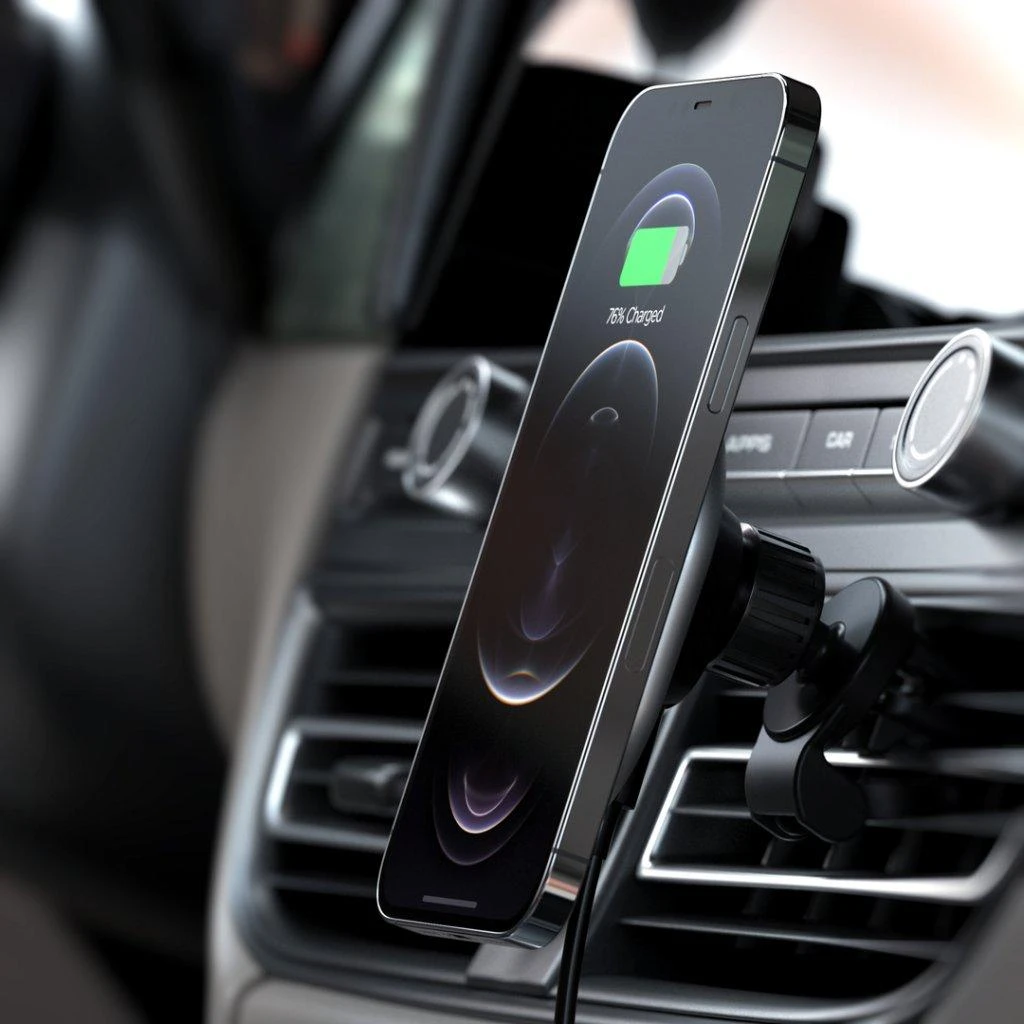 SATECHI magnetinis belaidis automobilinis įkroviklis