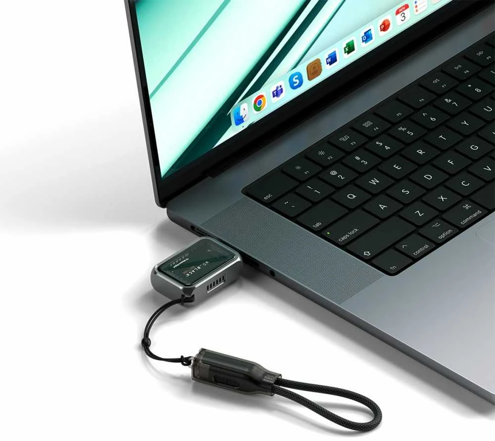 Carruzzo Satechi ST-E2230M saugojimo diskų korpusas SSD korpusas Pilka M.2