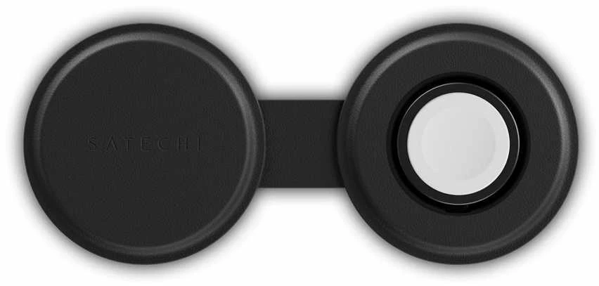„Satechi OntheGo?“ 2 viename belaidis įkroviklis – juodas
