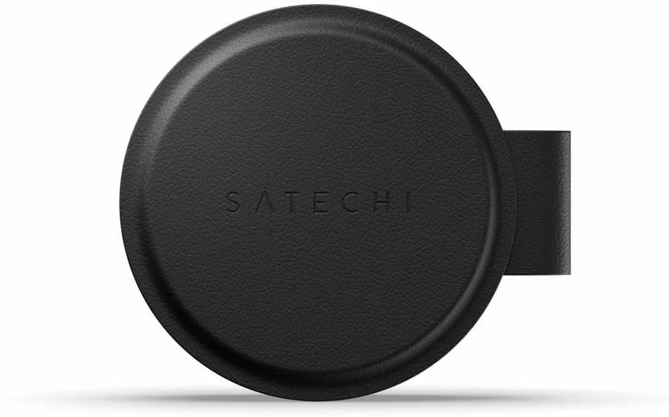 „Satechi OntheGo?“ 2 viename belaidis įkroviklis – juodas