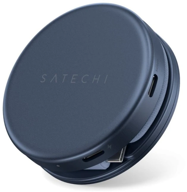 Satechi OntheGo? 5 viename kelių prievadų adapteris, skirtas MacBook Neo – Indigo