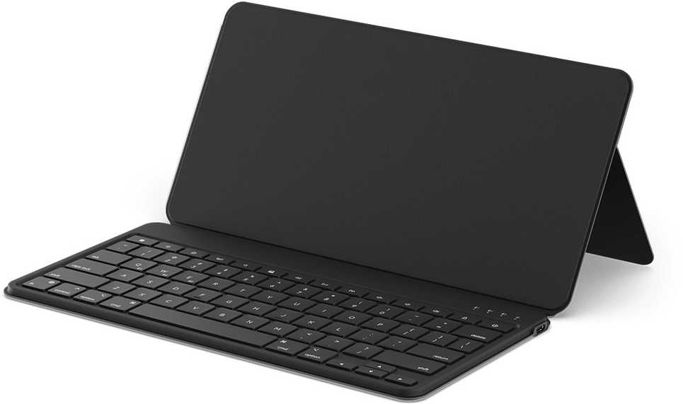 „Satechi OntheGo?“ „Bluetooth“ klaviatūra su stovu, „Nordic išdėstymas“ – juoda