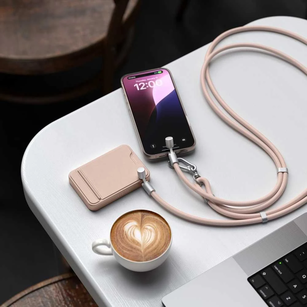 „Satechi OntheGo?“ USB-C virvelės laidas – dykumos rožė