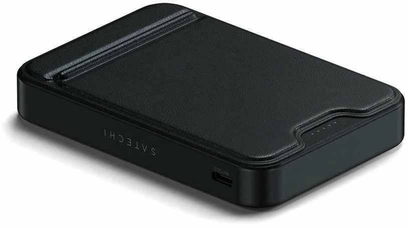 Carruzzo Satechi ST-B10Q2SK nešiojamasis įkroviklis 10000 mAh Belaidis įkrovimas Juoda