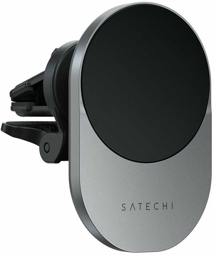 SATECHI Qi2 belaidis automobilinis įkroviklis