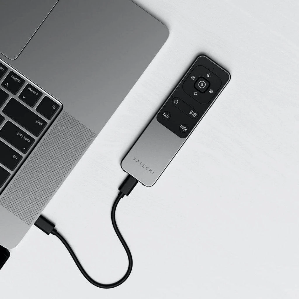 Belaidis lazerinis presentatorius „Satechi bluetooth R2 ST-BTMR2M space pilka“