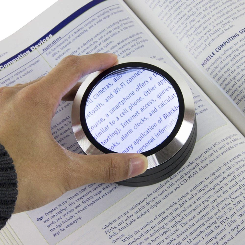 Satechi Read Mate LED didinamasis stiklas - Juodas (ST-LEDM5XK)