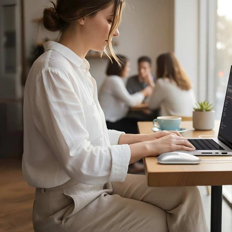 Pelė Satechi Satechi Slim LX Pelė su laidu - pelė optinė USB-A/USB-C (sidabrinis)