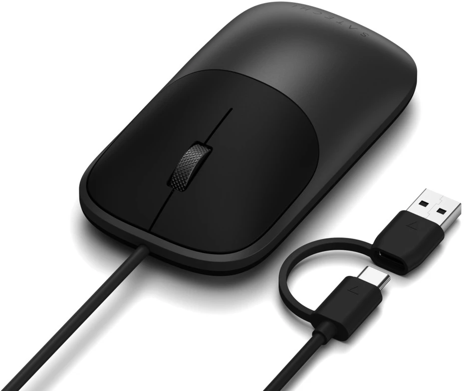 Pelė Satechi Satechi Slim LX Pelė su laidu - pelė optinė USB-A/USB-C (space juodas)