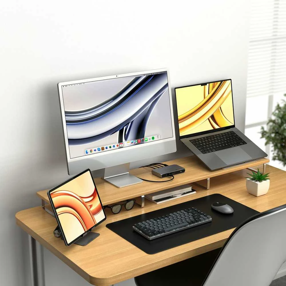 Satechi SM1 Slim Mechaninė su pašvietimu Bluetooth Klaviatūra - Nordic išdėstymas - Dark