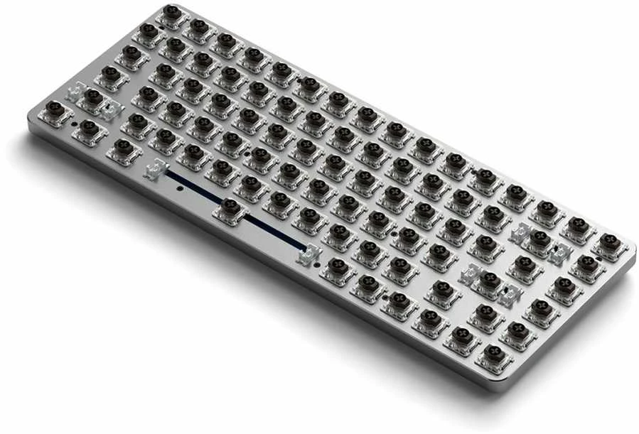 Satechi SM1 Slim Mechaninė su pašvietimu Klaviatūra Nordic išdėstymas - Light Pilkas