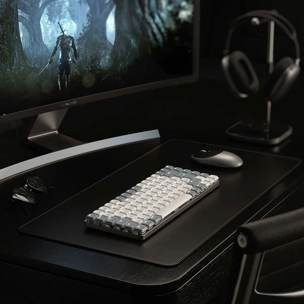 Satechi SM1 Slim Mechaninė su pašvietimu Klaviatūra Nordic išdėstymas - Light Pilkas