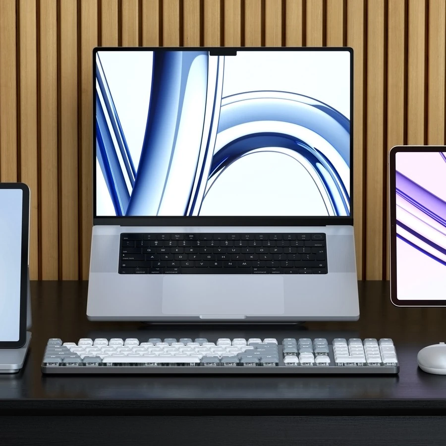 Belaidė mechaninė klaviatūra QWERTY klaviatūra Satechi SM3 Slim Mechaninė light