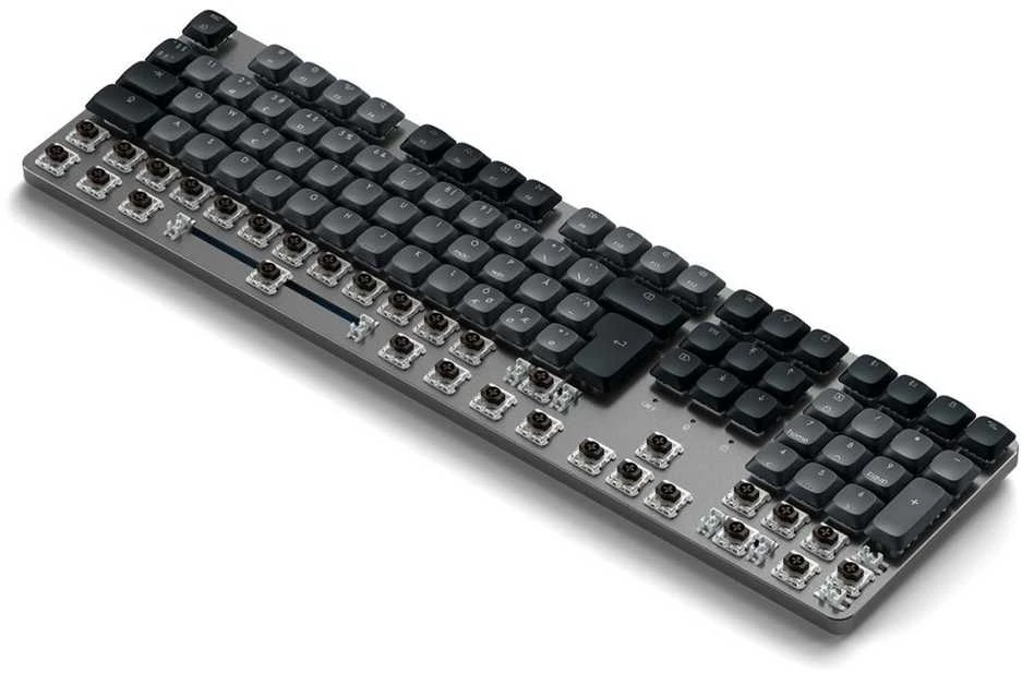 Satechi SM3 Slim Mechaninė su pašvietimu Bluetooth Klaviatūra Nordic išdėstymas - Dark