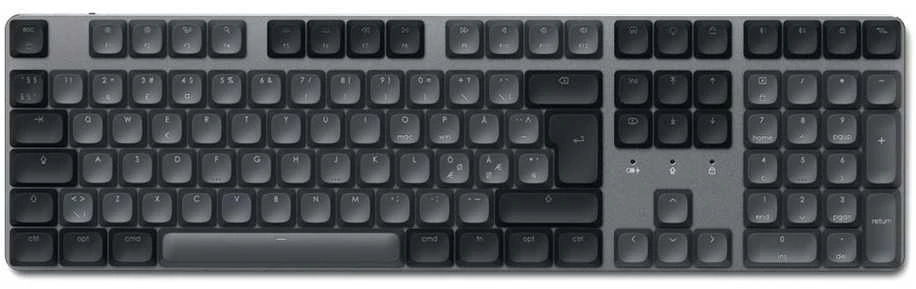 Satechi SM3 Slim Mechaninė su pašvietimu Bluetooth Klaviatūra Nordic išdėstymas - Dark