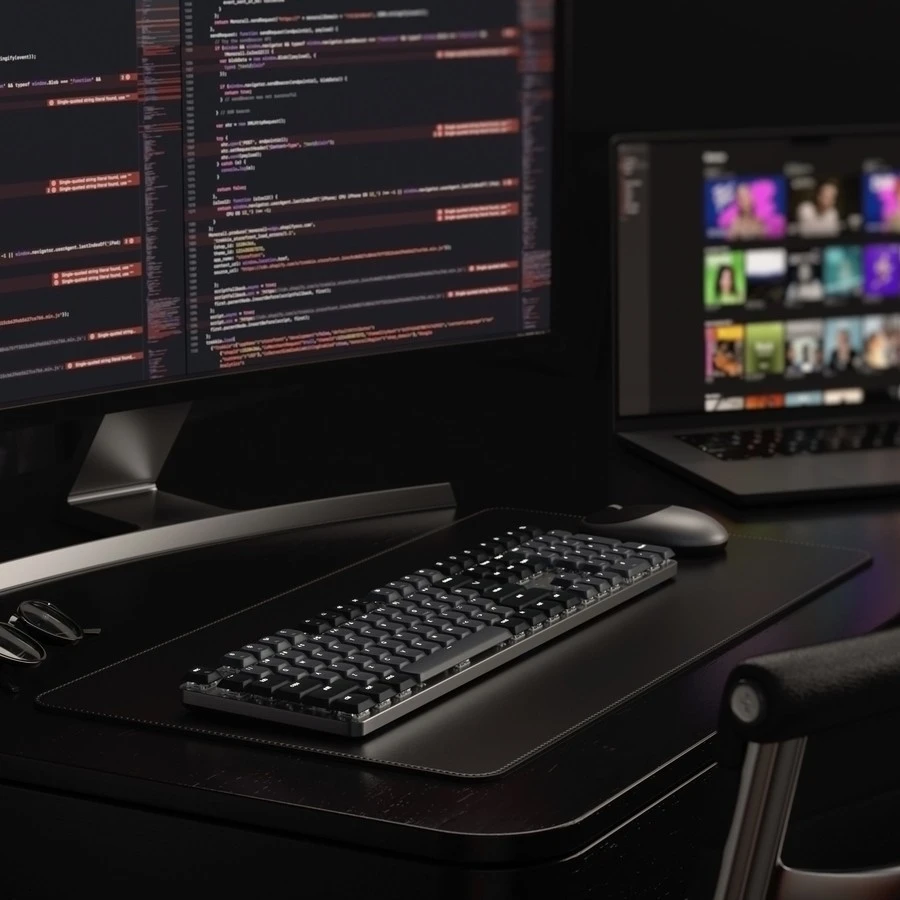 Klaviatūra Wireless mechaninė keyobard QWERTY Satechi SM3 Slim Mechaninė dark