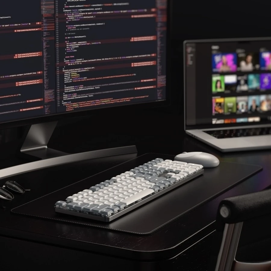 Belaidė mechaninė klaviatūra QWERTY klaviatūra Satechi SM3 Slim Mechaninė light