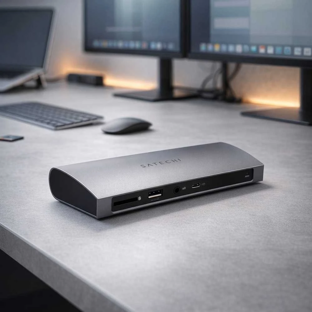 „Satechi Thunderbolt 4 Dock“ (ST-UCT4DM-EU)