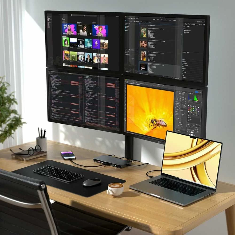 SATECHI Thunderbolt 4 Multi-Ekranas Docking Station - EU