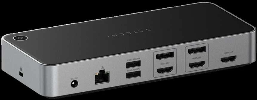 SATECHI Triple 4K Ekrano prijungimo stotis - EU