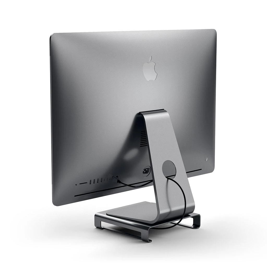 Laikiklis Satechi Aliuminio do iMac USB-C (USB-C, 3x USB-A, czytnik kart micro/SD, jack port) (sidabrinė)