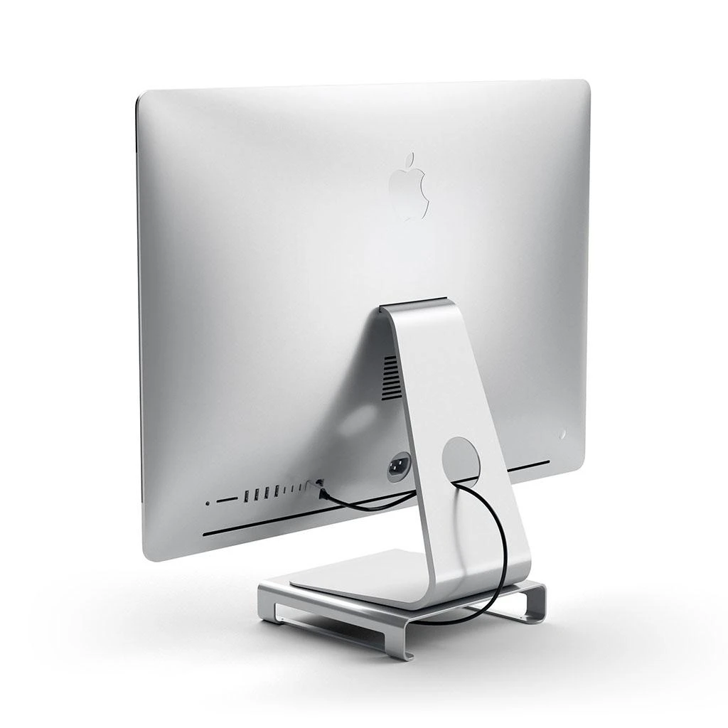 Laikiklis Satechi Aliuminio do iMac USB-C (USB-C, 3x USB-A, czytnik kart micro/SD, jack port) (sidabrinė)