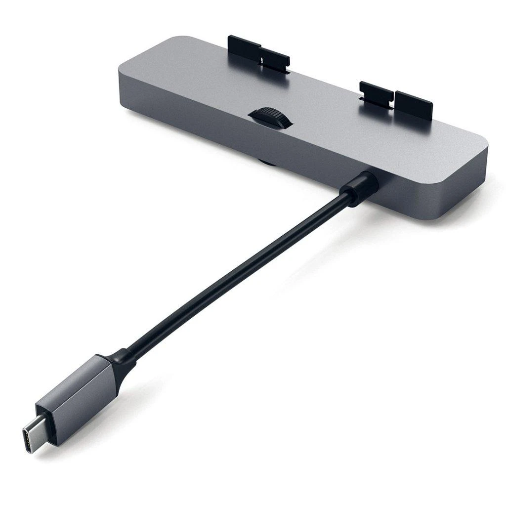 HUB USB Satechi Clamp Hub Pro 1x SD 1x USB-C 1x Micro SD + 3x USB-A 3.0 (ST-TCIMHM)