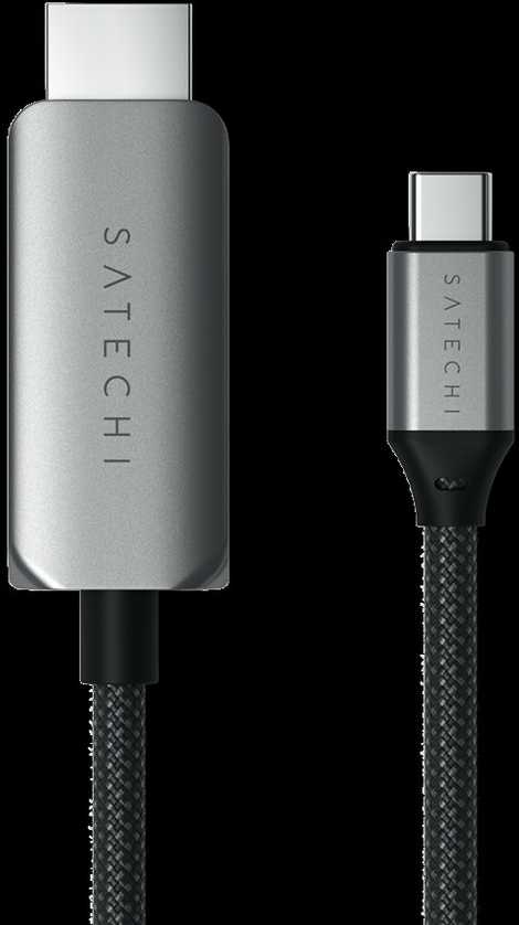 SATECHI USB-C į HDMI 2.1 8K laidas