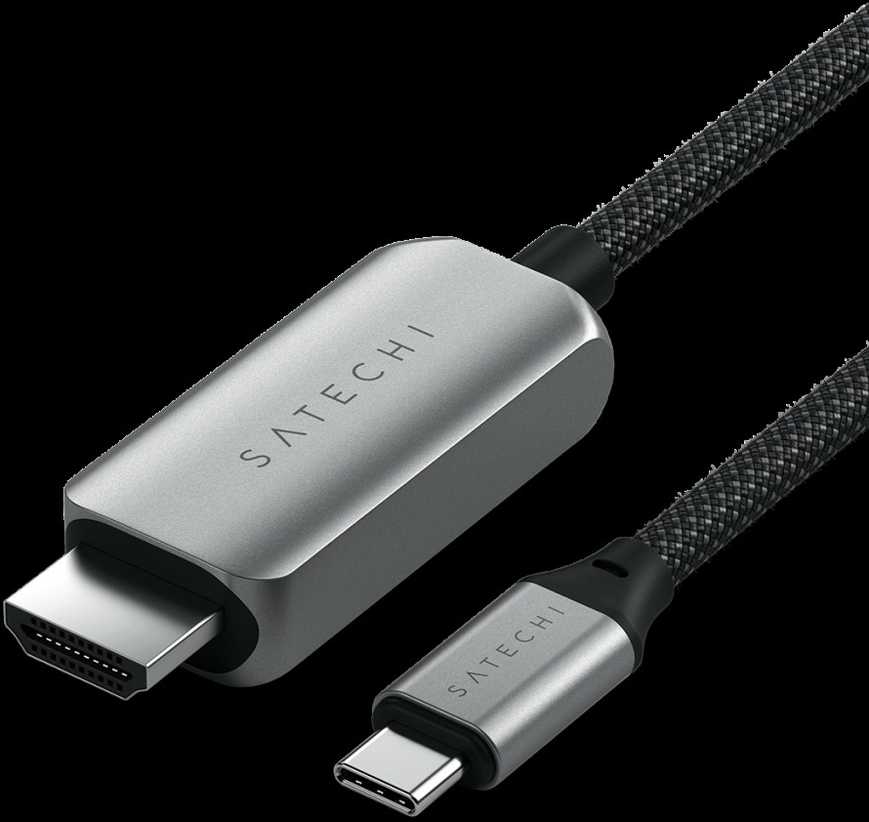 SATECHI USB-C į HDMI 2.1 8K laidas