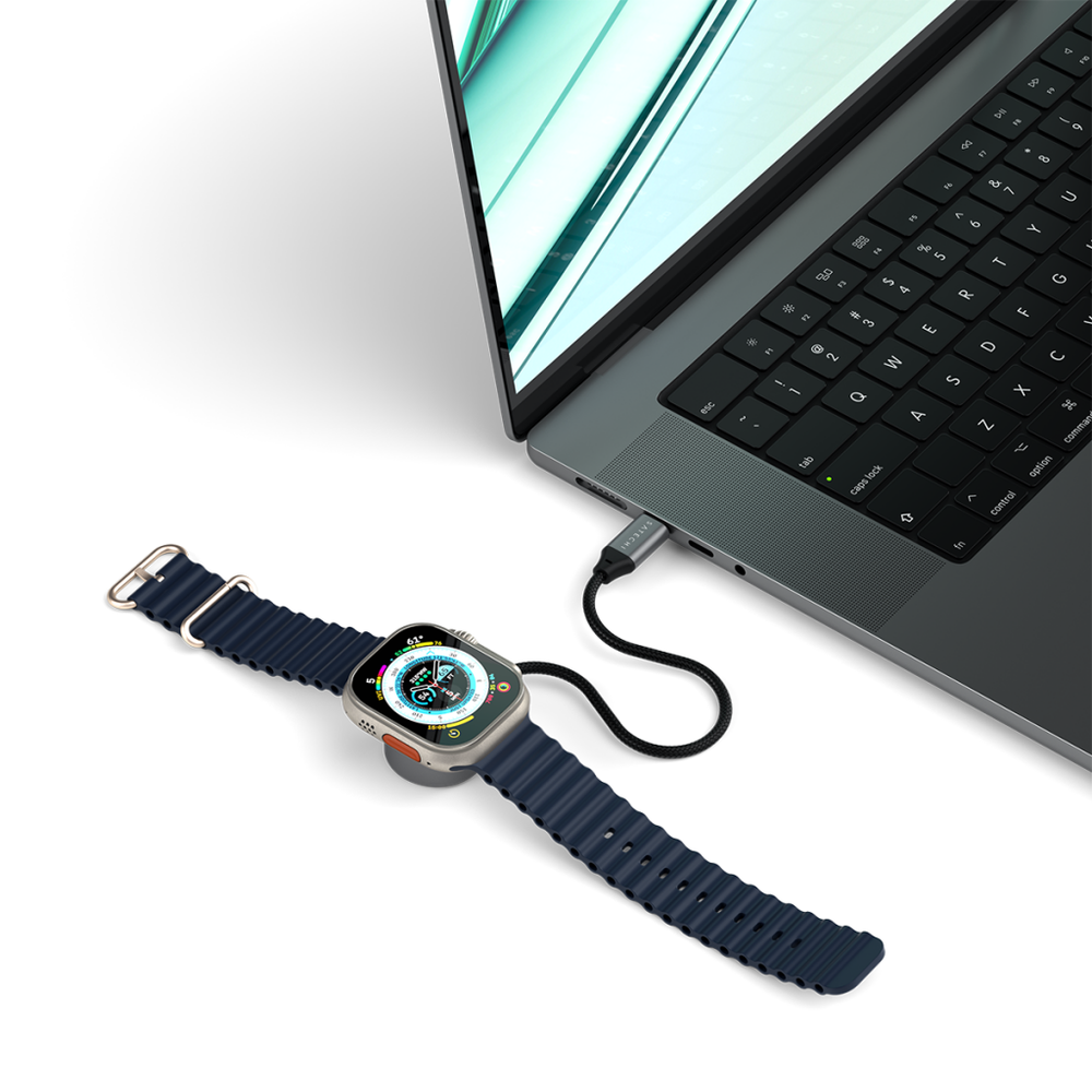 SATECHI USB-C magnetinis greito įkrovimo laidas, skirtas Apple Watch
