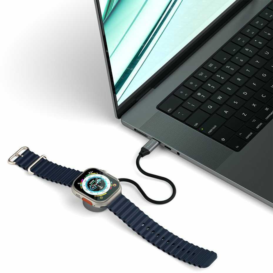 SATECHI USB-C magnetinis greito įkrovimo laidas, skirtas Apple Watch