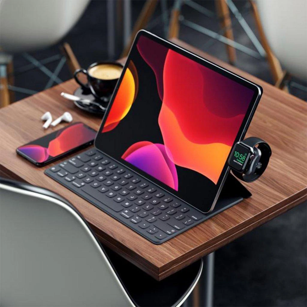 Išmaniųjų laikrodžių Apple magnetinis įkroviklio dėklas USB-C