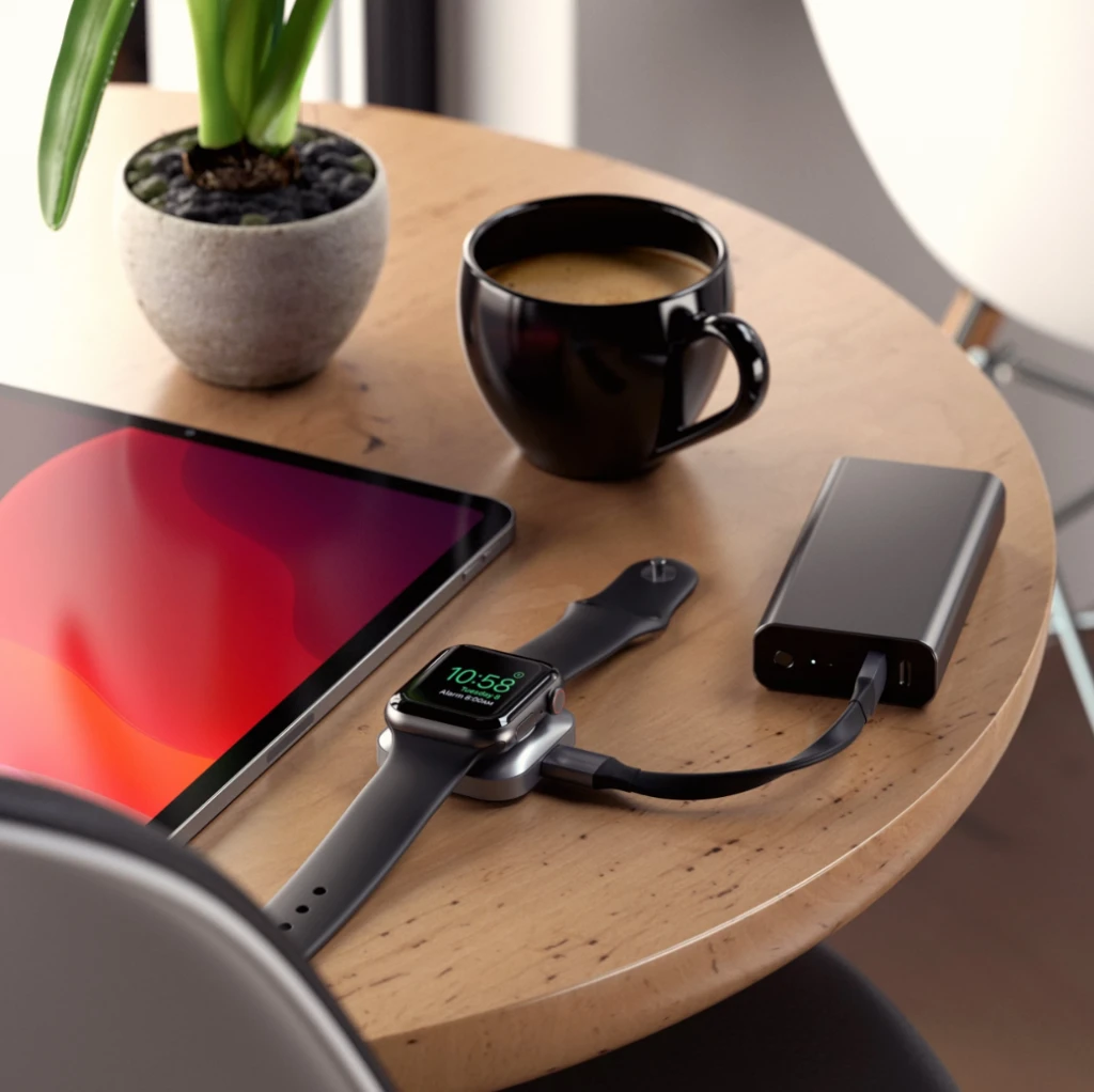 Išmaniųjų laikrodžių Apple magnetinis įkroviklio dėklas USB-C