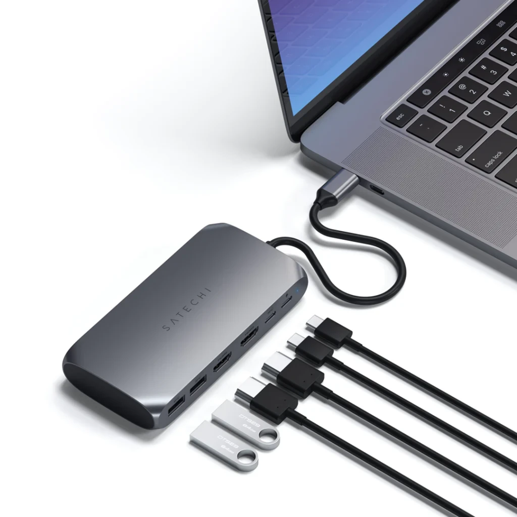 „Satechi Multimedia Adapteris M1“ USB-C stotis / replikatorius (ST-UCM1HM)
