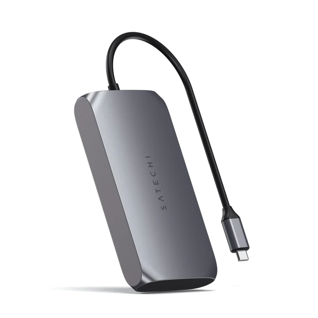Satechi M1 adapteris USB-C pilkas