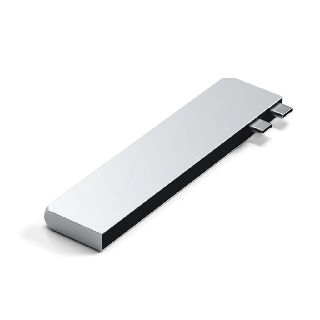 SATECHI Pro Hub Slim su dviguba USB-C jungtimi