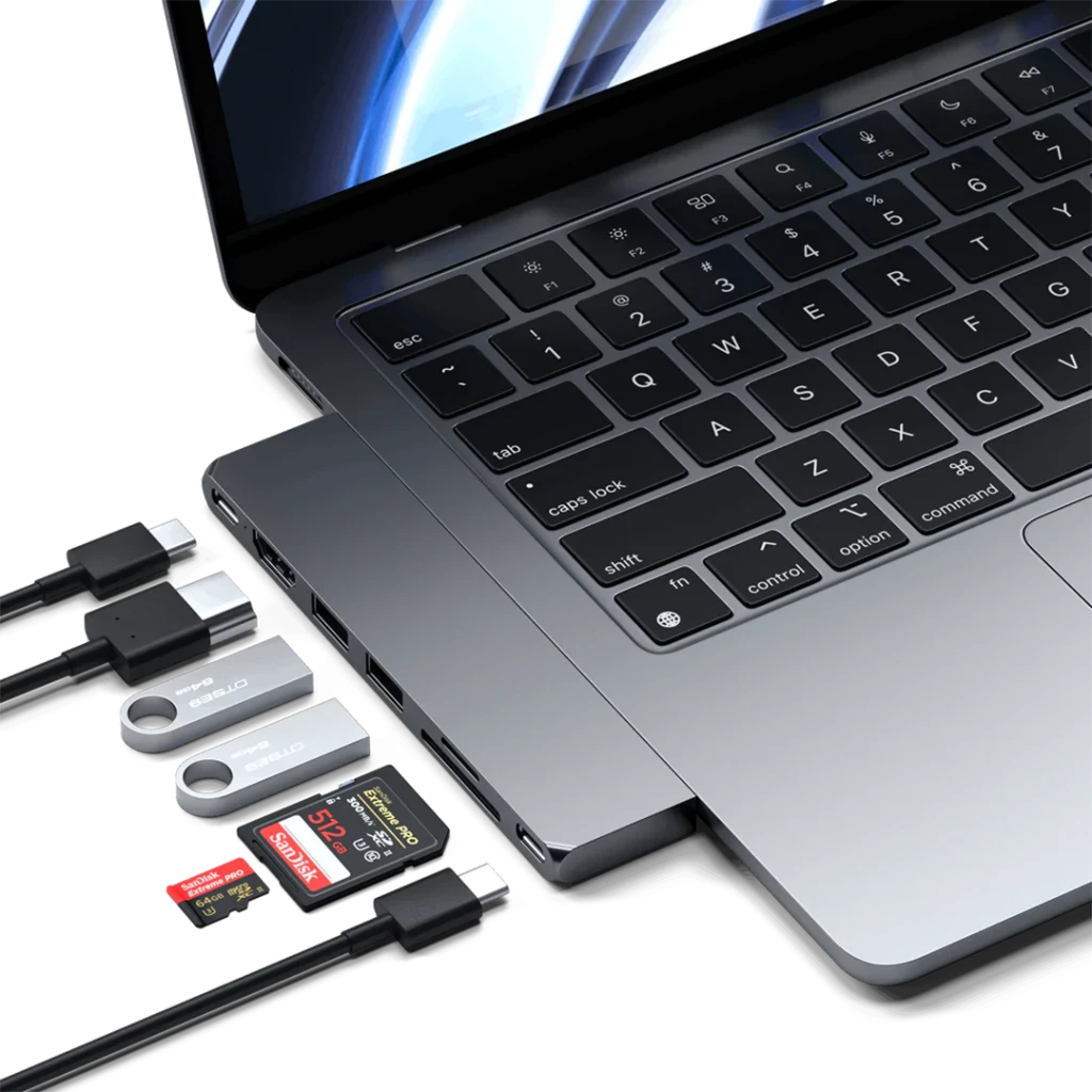 SATECHI Pro Hub Slim – erdvinė pilka