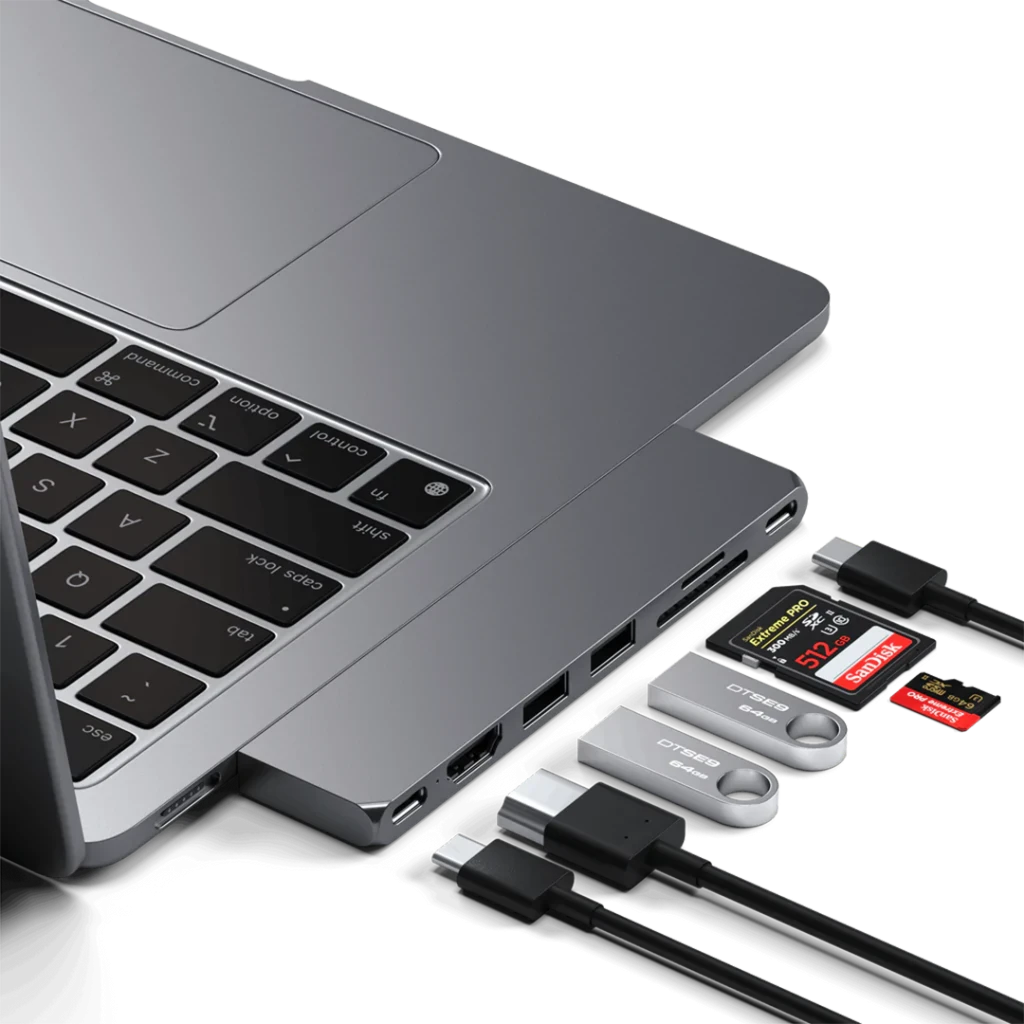 SATECHI Pro Hub Slim – erdvinė pilka