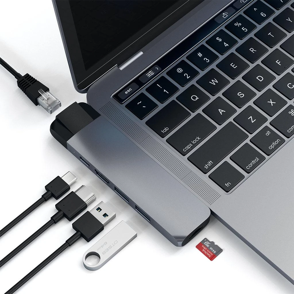 „Satechi Pro Hub“ USB-C stotis / replikatorius (ST-TCPHES)