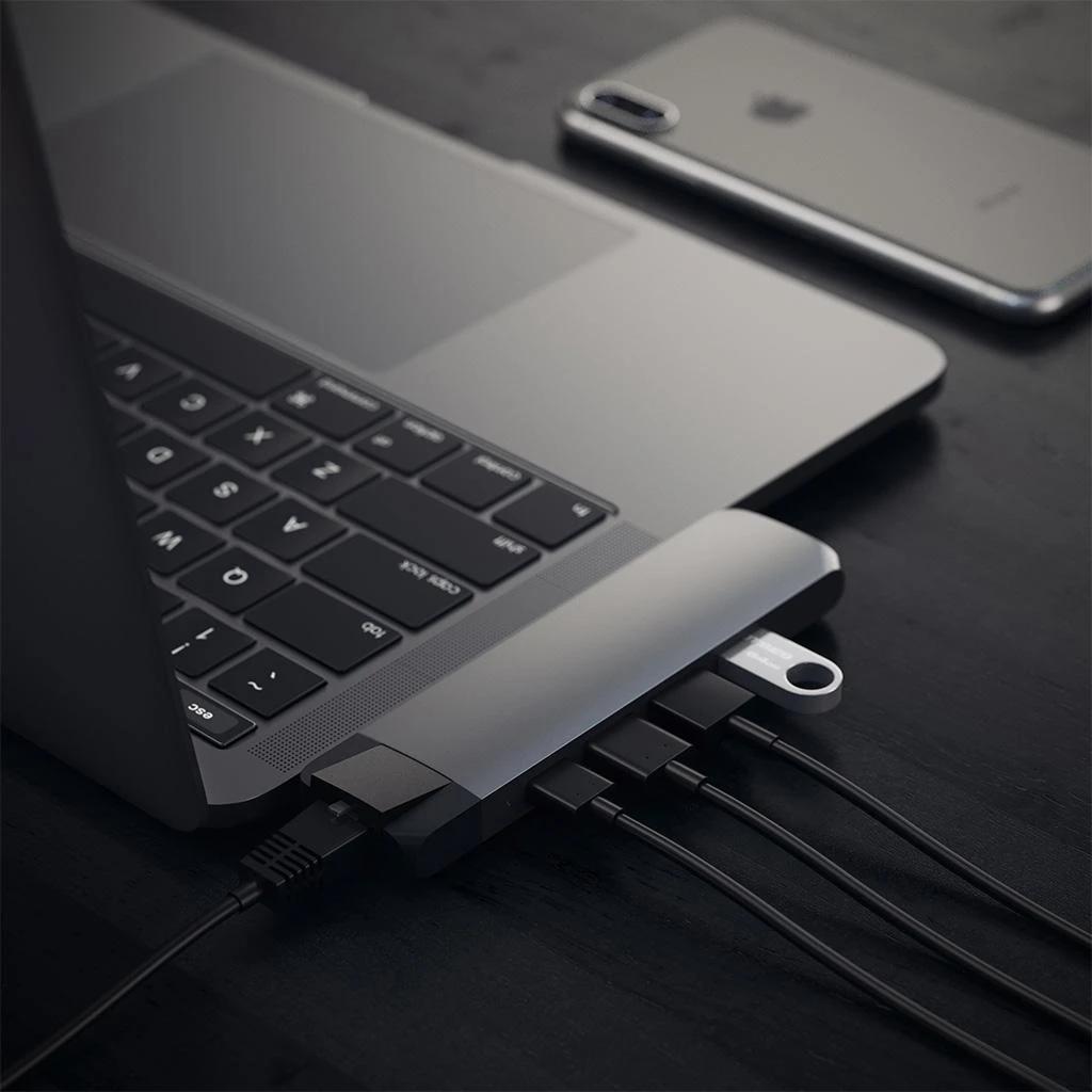 „Satechi Pro Hub“ USB-C stotis / replikatorius (ST-TCPHES)