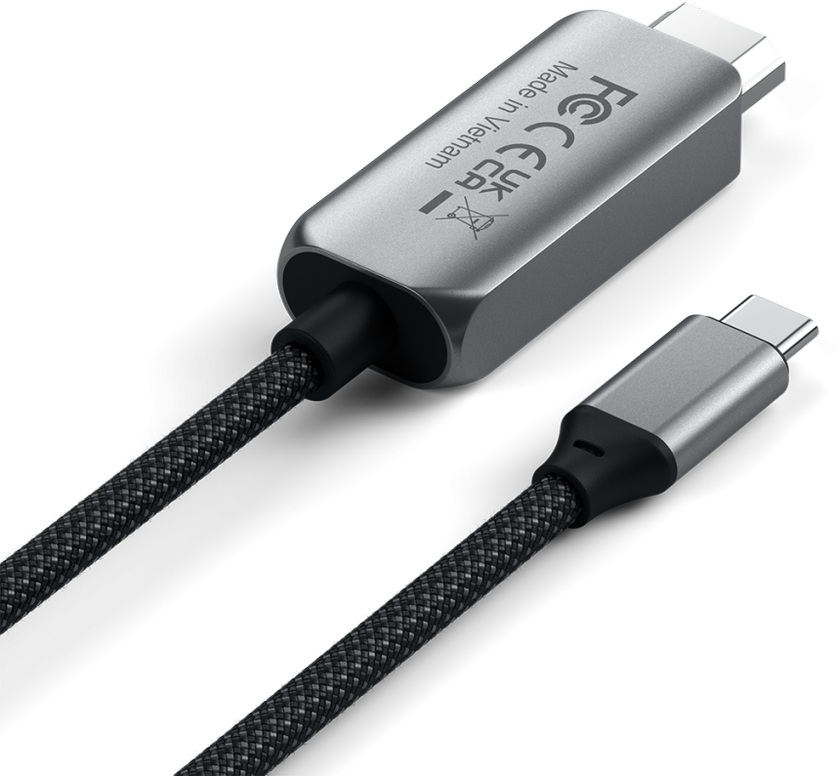 SATECHI USB-C į HDMI 2.1 8K laidas
