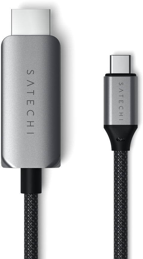 SATECHI USB-C į HDMI 2.1 8K laidas