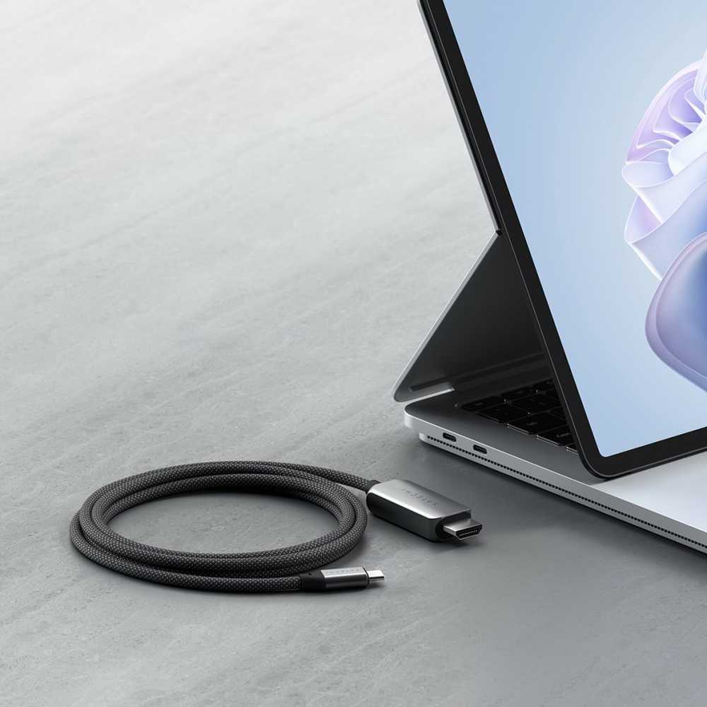 SATECHI USB-C į HDMI 2.1 8K laidas