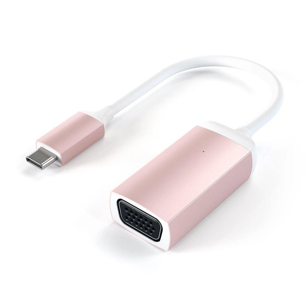 Adapteris USB Satechi USB-C - VGA Pilka (ST-TCVGAM)