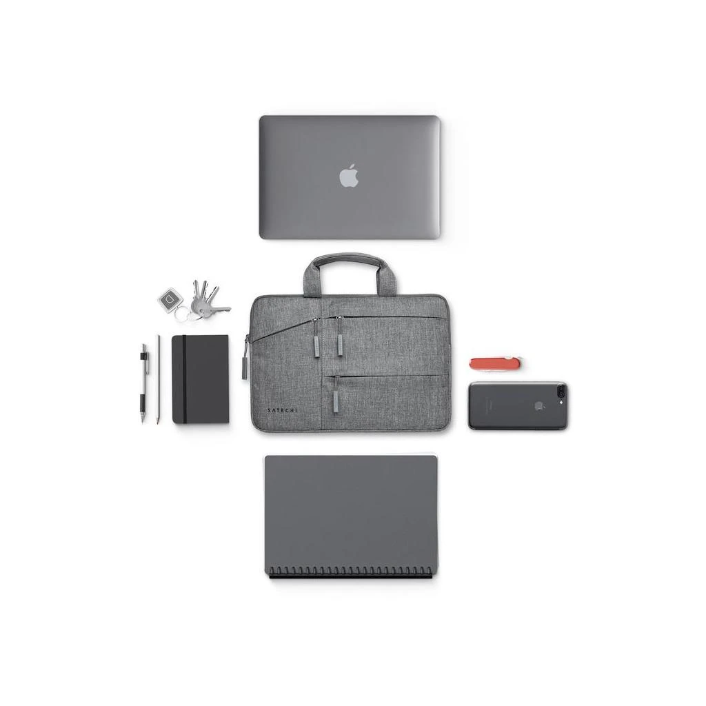 Vanduo resistant bag for Macbook 13" Satechi ST-LTB13 pilka