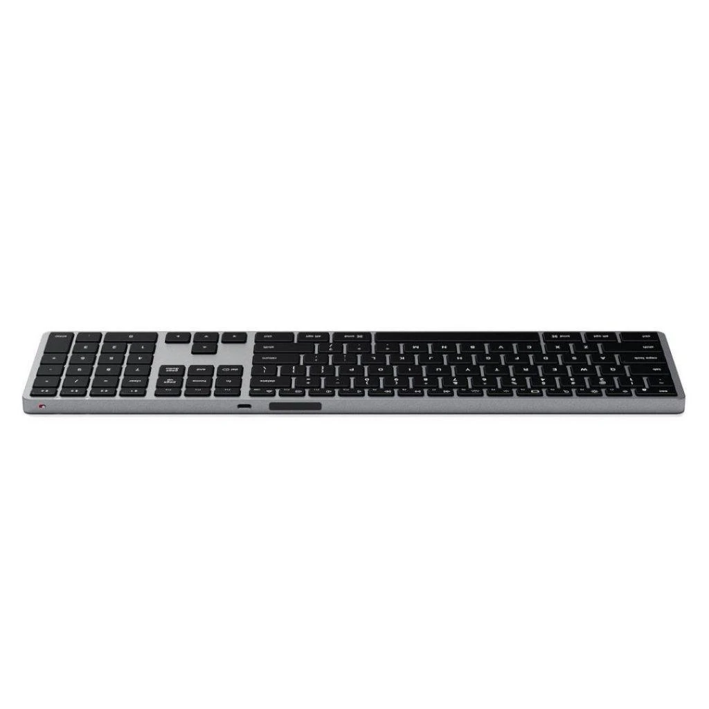 Klaviatūra BEZPRZEWODOWA SATECHI SLIM X3 BLUETOOTH BACKLIT Belaidė klaviatūra - US PODŚWIETLANA (SPACE Pilkas)